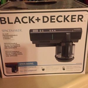 Black and decker under the counter coffee station